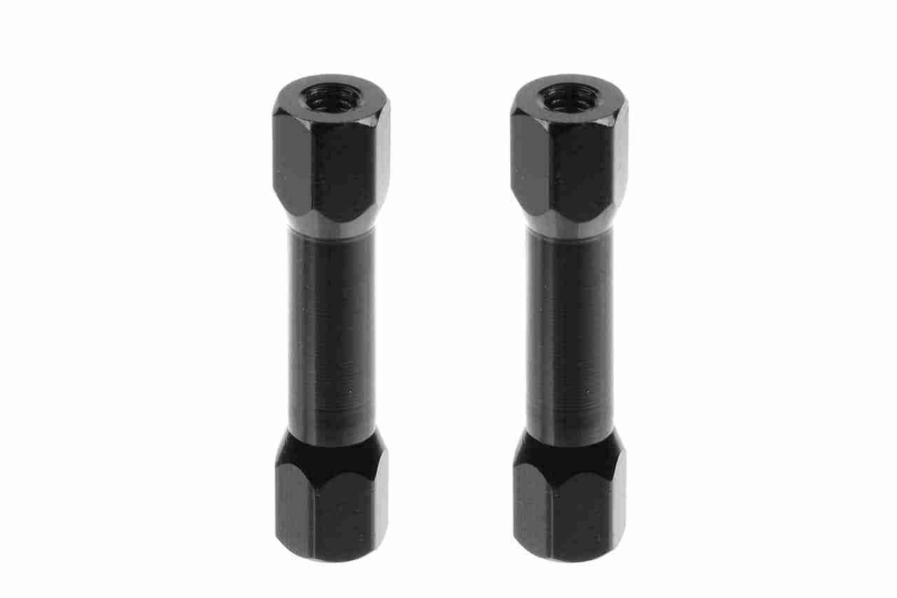 Team Corally ESC Plate Post 27mm M3 Black 2 Pcs Team Corally ESC Plate Post 27mm M3 Black 2 Pcs