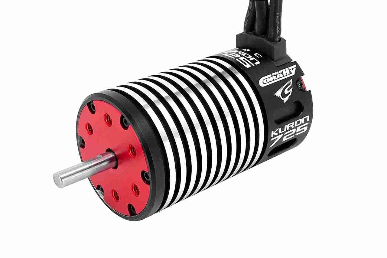 Team Corally Electric Motor Kuron 725 4-Pole -2150 KV Brushless Sensorless 1/8 Team Corally Electric Motor Kuron 725 4-Pole -2150 KV Brushless Sensorless 1/8