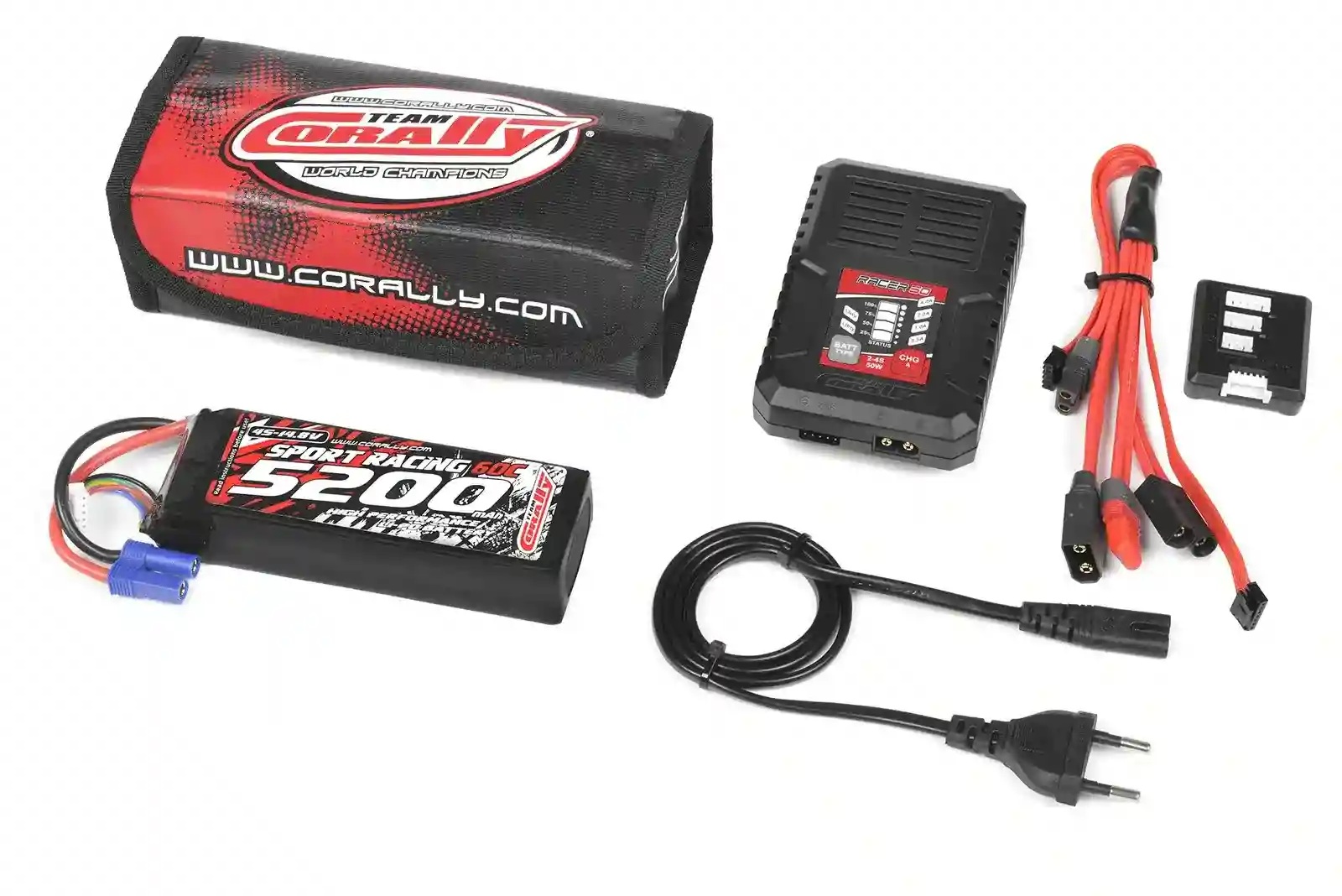 Team Corally Energy Pack Lipo 60C 5200MAH 4S EC-5-C-47232-02-01 Team Corally Energy Pack Lipo 60C 5200MAH 4S EC-5 C-47232-02-01