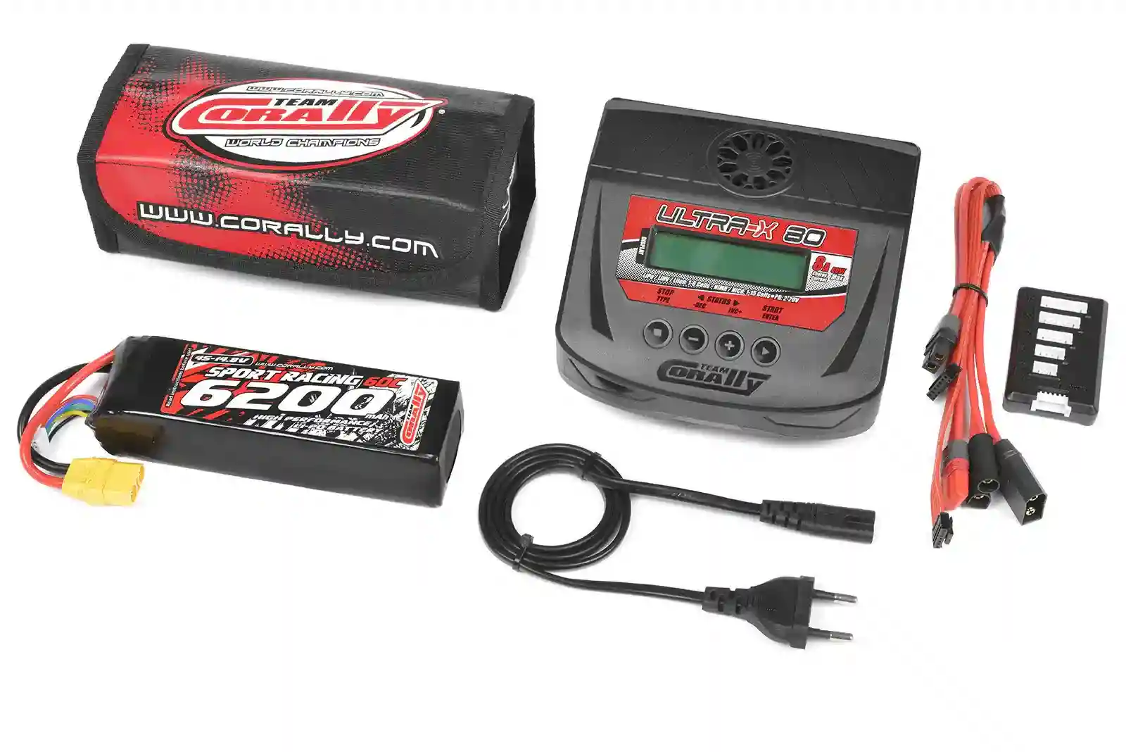 Team Corally Energy Pack Lipo 60C 6200Mah 4S XT-90-C-47246-03-05 Team Corally Energy Pack Lipo 60C 6200Mah 4S XT-90 - Billede 1