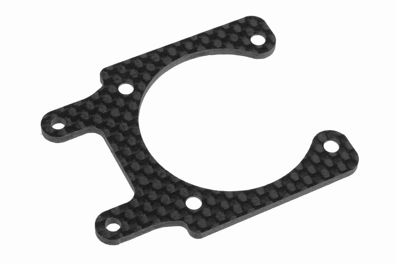 Team Corally Fan Mounting Plate SSX-8R 3K Carbon 1 Pc Team Corally Fan Mounting Plate SSX-8R 3K Carbon 1 Pc