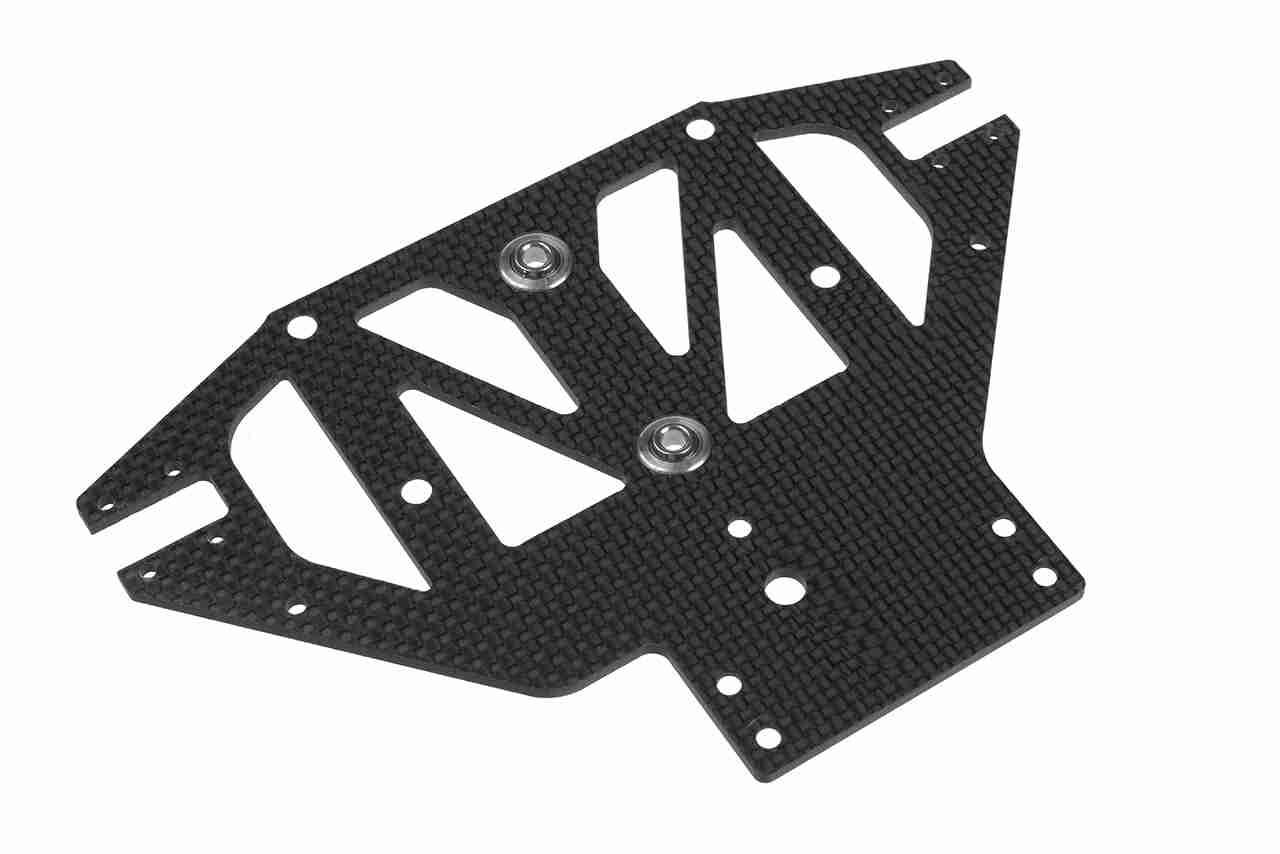 Team Corally Front Lower Suspension Plate SSX-8R 3K Carbon spherical ball (2) included 1 Pc Team Corally Front Lower Suspension Plate SSX-8R 3K Carbon spherical ball (2) included 1 Pc