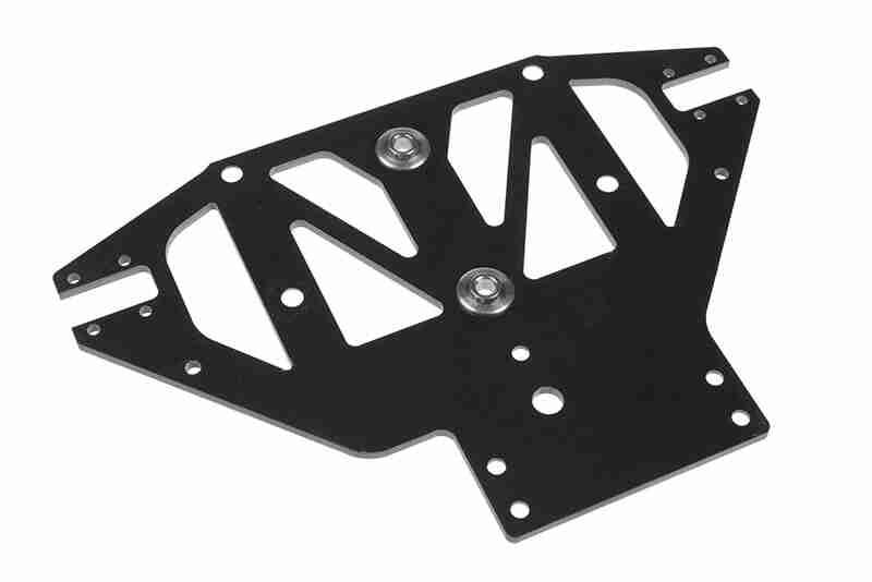 Team Corally Front Lower Suspension Plate SSX-8S G10 spherical ball (2) included 1 Pc Team Corally Front Lower Suspension Plate SSX-8S G10 spherical ball (2) included 1 Pc
