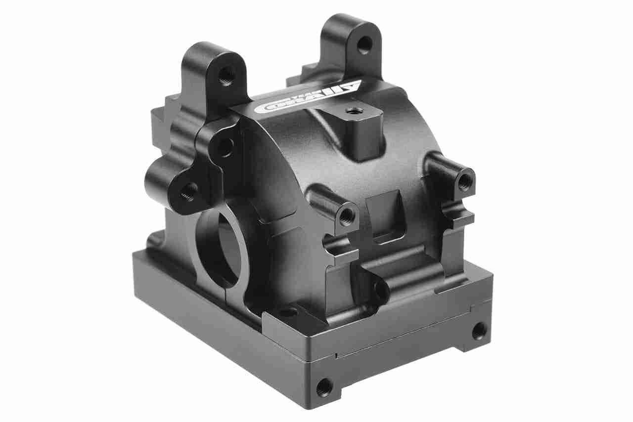 Team Corally Gearbox Case Set Aluminum 7075 Black 1 Set Team Corally Gearbox Case Set Aluminum 7075 Black 1 Set