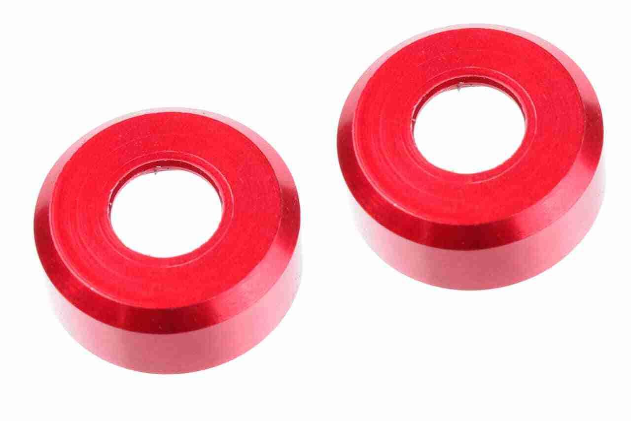 Team Corally HDA Suspension Arm Insert Outer Spacer 1.5mm Aluminum Red 2 Pcs Team Corally HDA Suspension Arm Insert Outer Spacer 1.5mm Aluminum Red 2 Pcs
