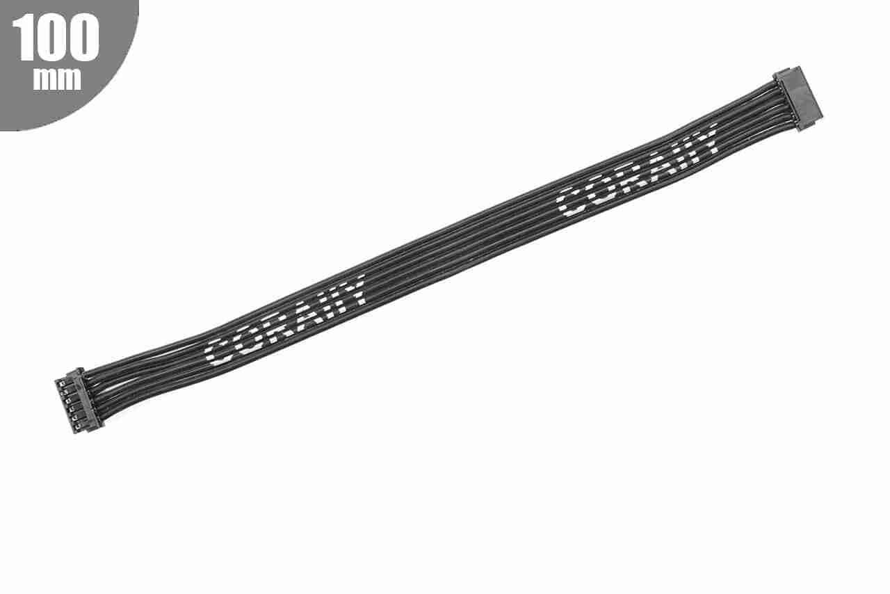 Corally High Flex Flat Sensor Wire 100mm Silver Plated Terminal Corally High Flex Flat Sensor Wire 100mm Silver Plated Terminal