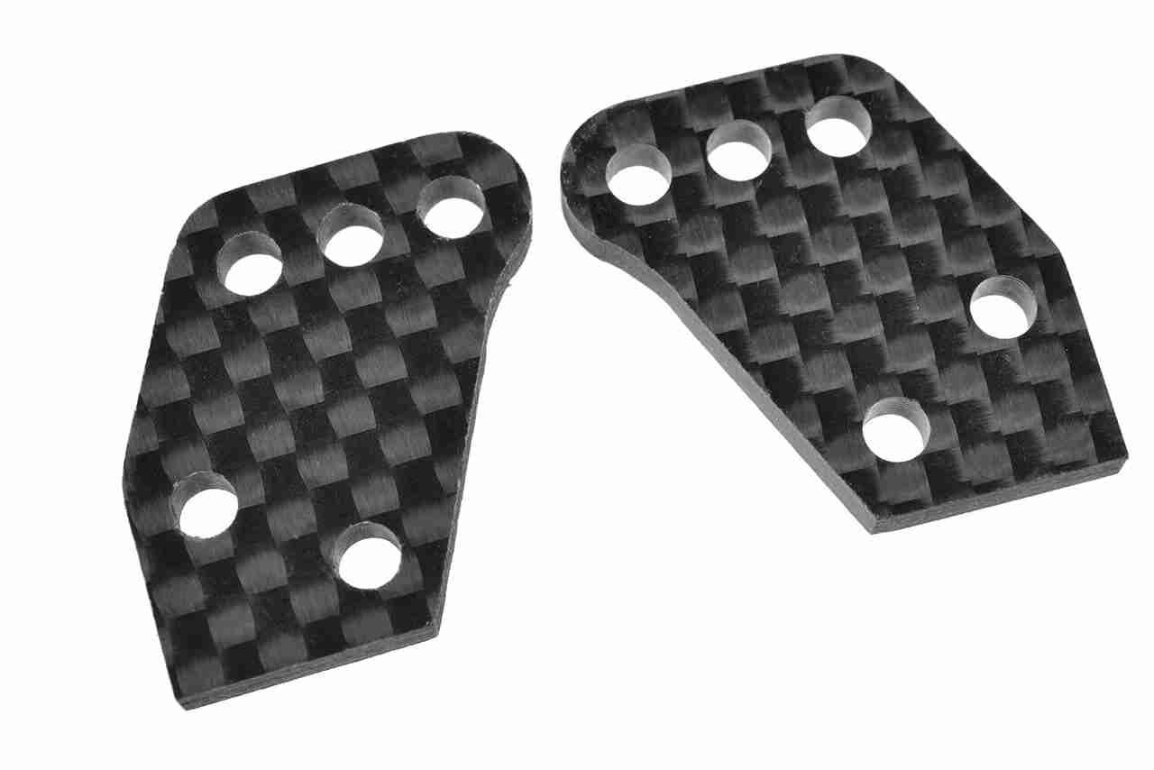 Team Corally Hub Camber Plates Rear Carbon 3mm 2 Pcs Team Corally Hub Camber Plates Rear Carbon 3mm 2 Pcs