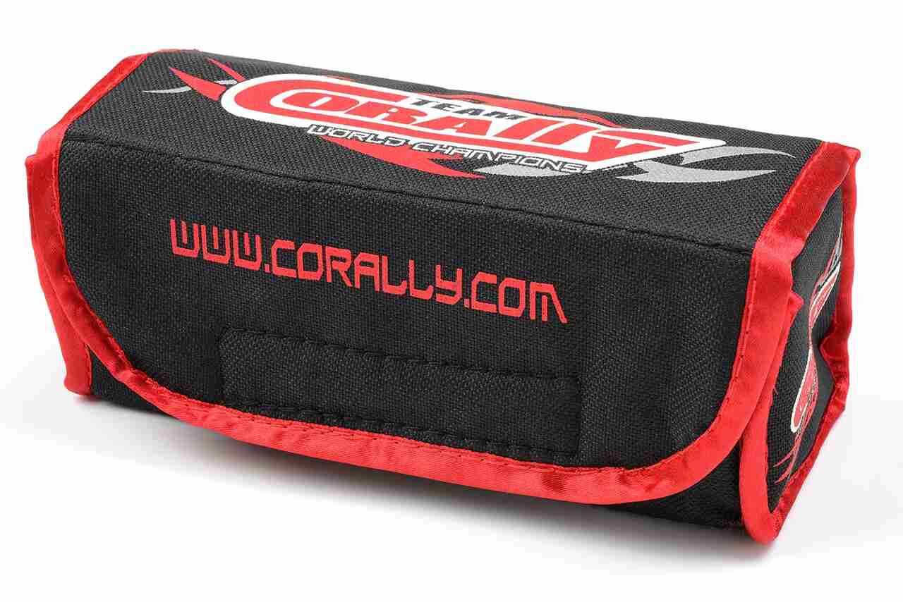 Team Corally Lipo Safe Bag for 2 pcs 2S Hard Case Batterypacks Team Corally Lipo Safe Bag for 2 pcs 2S Hard Case Batterypacks