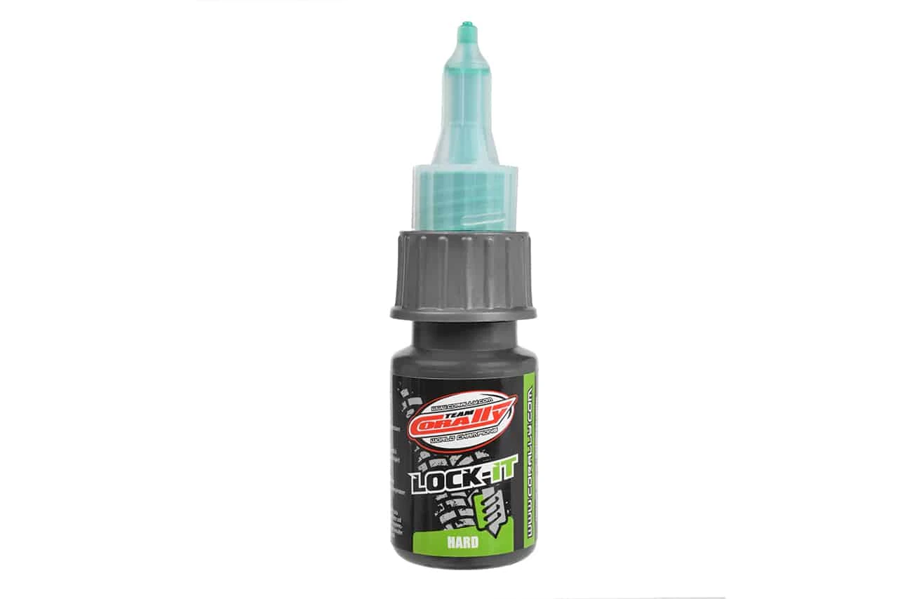 Team Corally Lock-it 400 Screw Fix Hard Green 10gr Team Corally Lock-it 400 Screw Fix Hard Green 10gr