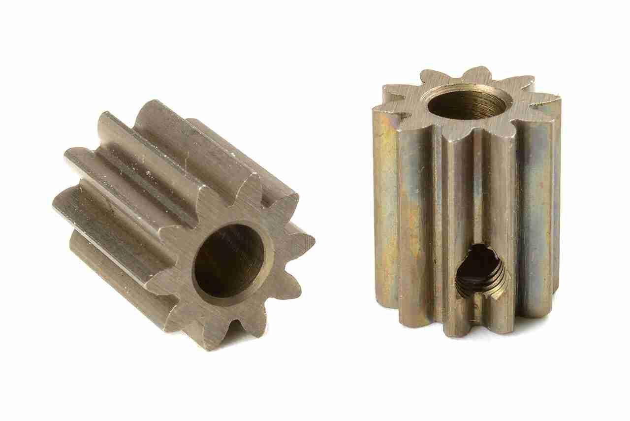 Team Corally M0.6 Pinion Short Hardened Steel 10 Teeth Shaft Dia. 3.17mm Team Corally M0.6 Pinion Short Hardened Steel 10 Teeth Shaft Dia. 3.17mm