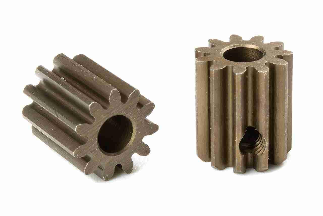 Team Corally M0.6 Pinion Short Hardened Steel 11 Teeth Shaft Dia. 3.17mm Team Corally M0.6 Pinion Short Hardened Steel 11 Teeth Shaft Dia. 3.17mm