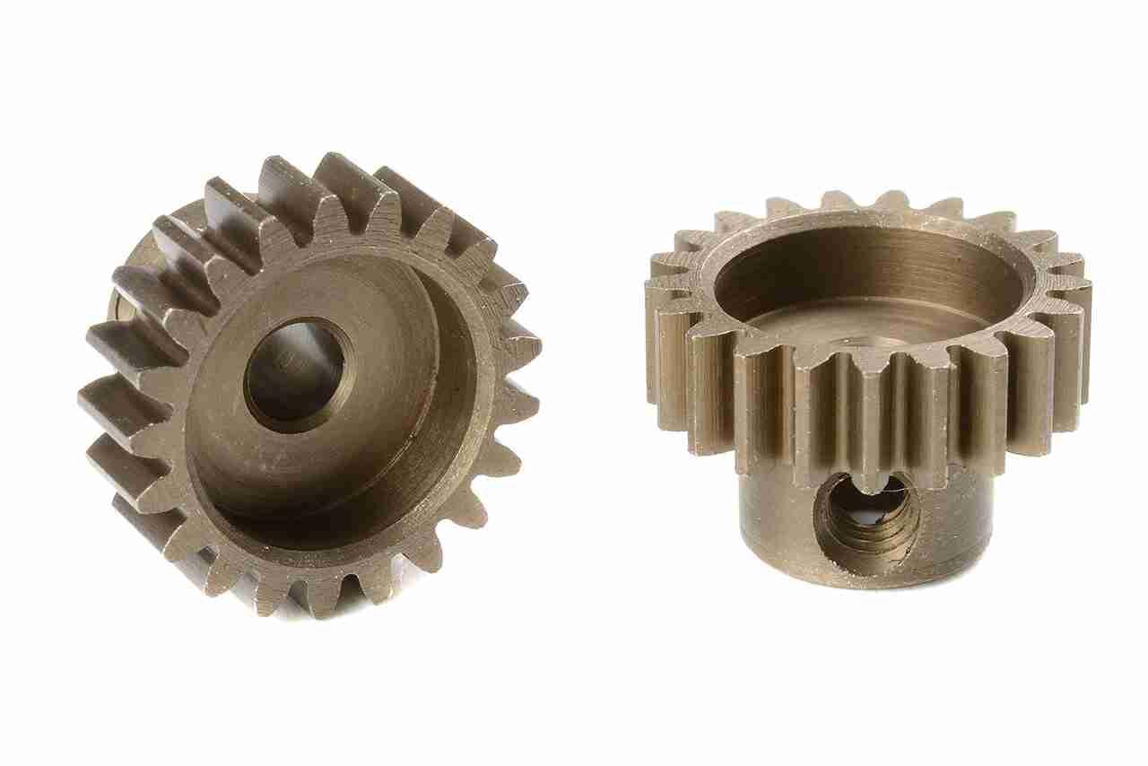 Team Corally M0.6 Pinion Short Hardened Steel 21 Teeth Shaft Dia. 3.17mm Team Corally M0.6 Pinion Short Hardened Steel 21 Teeth Shaft Dia. 3.17mm