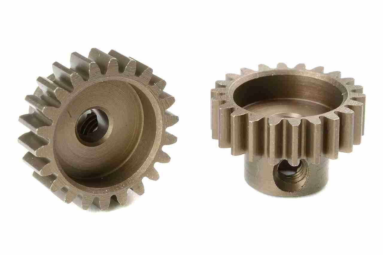Team Corally M0.6 Pinion Short Hardened Steel 22 Teeth Shaft Dia. 3.17mm Team Corally M0.6 Pinion Short Hardened Steel 22 Teeth Shaft Dia. 3.17mm
