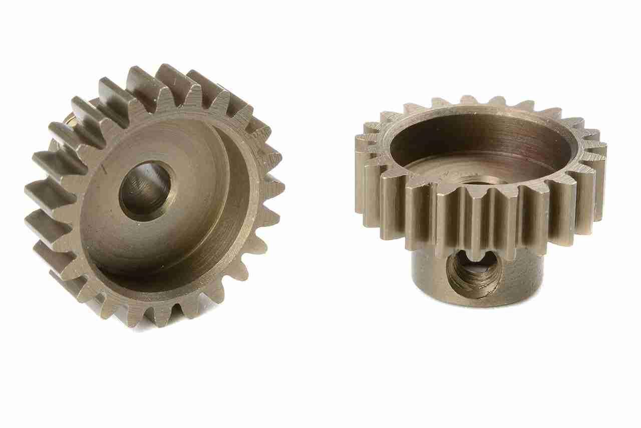 Team Corally M0.6 Pinion Short Hardened Steel 23 Teeth Shaft Dia. 3.17mm Team Corally M0.6 Pinion Short Hardened Steel 23 Teeth Shaft Dia. 3.17mm