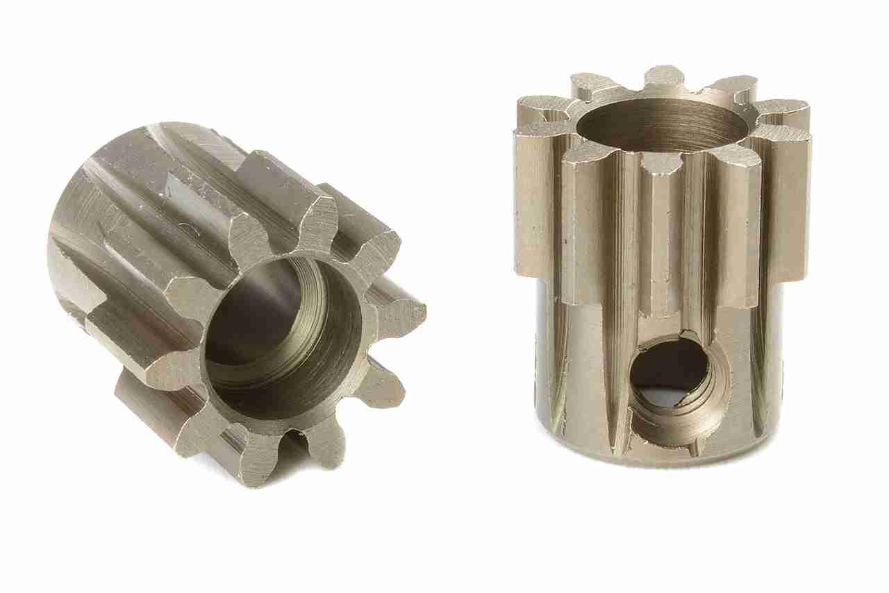 Team Corally M1.0 Pinion Short Hardened Steel 10 Teeth Shaft Dia. 5mm Team Corally M1.0 Pinion Short Hardened Steel 10 Teeth Shaft Dia. 5mm
