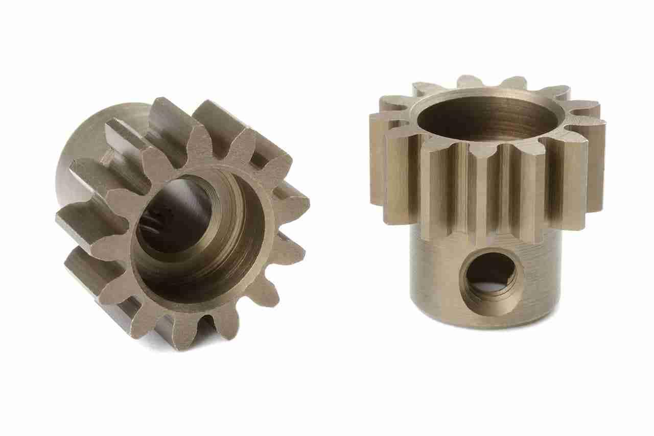 Team Corally M1.0 Pinion Short Hardened Steel 13 Teeth Shaft Dia. 5mm Team Corally M1.0 Pinion Short Hardened Steel 13 Teeth Shaft Dia. 5mm