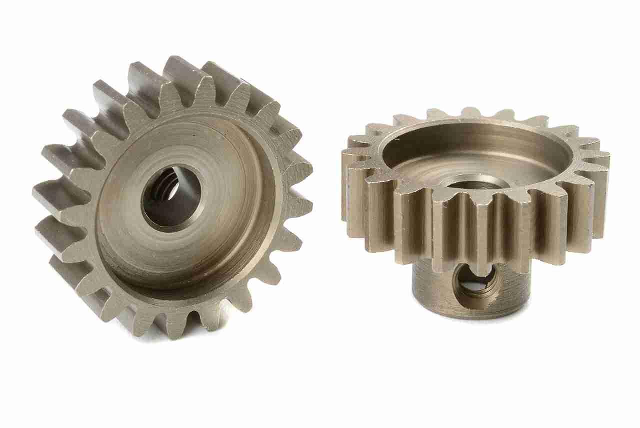 Team Corally M1.0 Pinion Short Hardened Steel 20 Teeth Shaft Dia. 5mm Team Corally M1.0 Pinion Short Hardened Steel 20 Teeth Shaft Dia. 5mm