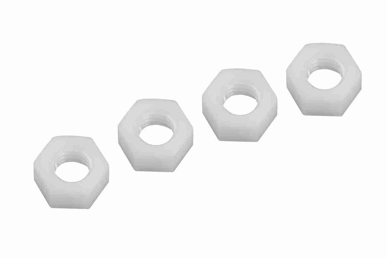 Team Corally Nylon Nut M6 4 pcs Team Corally Nylon Nut M6 4 pcs