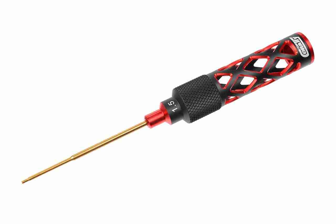 Team Corally PRO Tool Hardened Tip Lightened Alu Grip Hex 1.5mm Team Corally PRO Tool Hardened Tip Lightened Alu Grip Hex 1.5mm