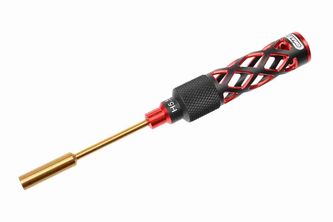 Team Corally PRO Tool Hardened Tip Lightened Alu Grip Nut M3 5.5mm Team Corally PRO Tool Hardened Tip Lightened Alu Grip Nut M3 5.5mm