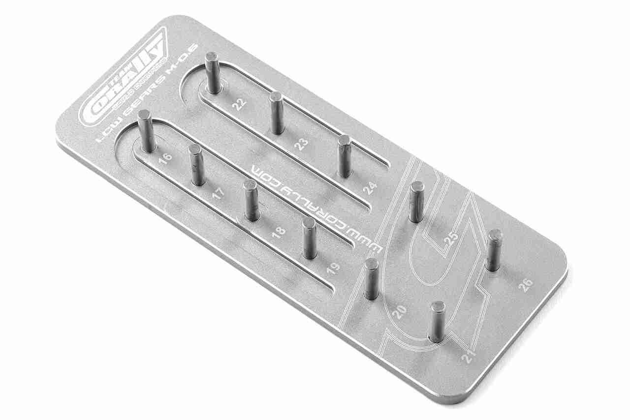 Team Corally Pinion Caddy M0.6 11 Pinions ø 3.17mm Team Corally Pinion Caddy M0.6 11 Pinions ø 3.17mm