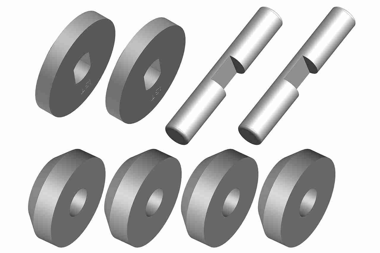 Team Corally Planetary Diff Gears Metal 1 Set Team Corally Planetary Diff Gears Metal 1 Set