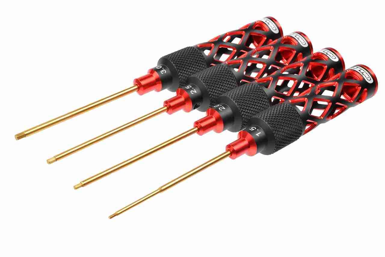 Team Corally Platinum Pro Tools Hex Driver Set 1.5/2.0/2.5/3.0mm 4 pcs Team Corally Platinum Pro Tools Hex Driver Set 1.5/2.0/2.5/3.0mm 4 pcs