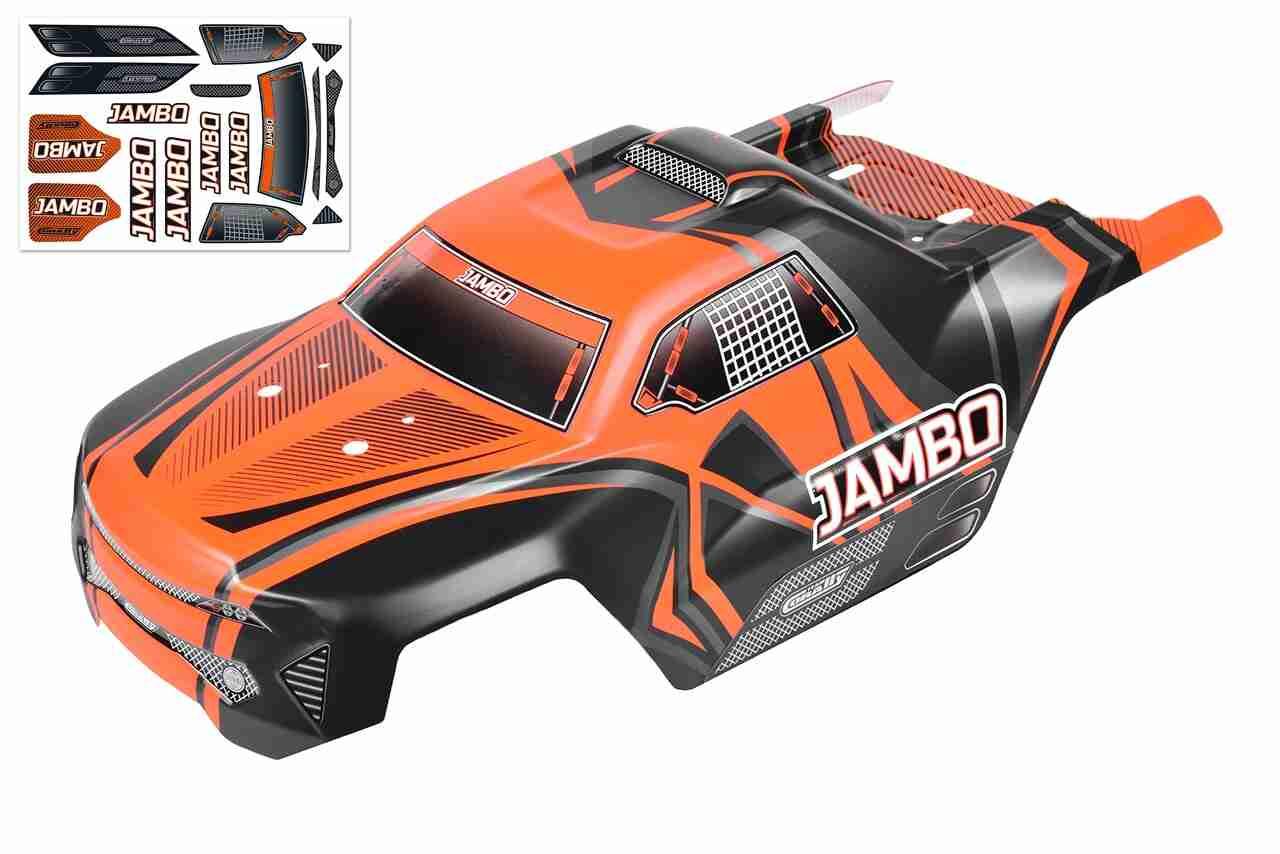 Team Corally Polycarbonate Body Jambo XP 6S Painted Cut Decals 1 Pc Team Corally Polycarbonate Body Jambo XP 6S Painted Cut Decals 1 Pc