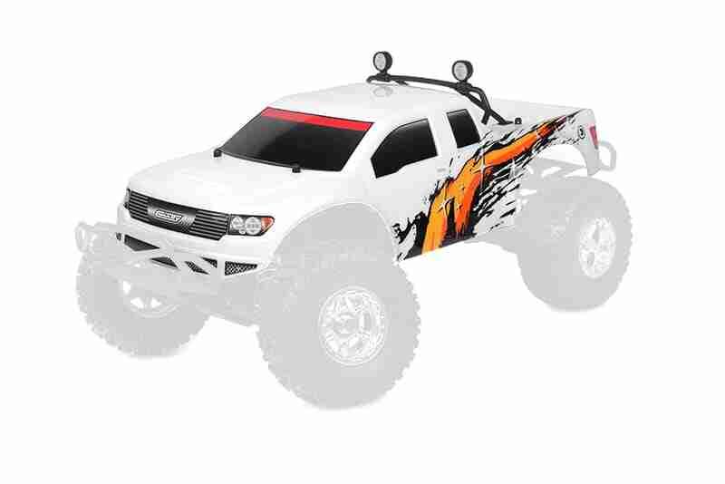 Team Corally Polycarbonate Body MAMMOTH SP Printed White Cut 1 Pc Team Corally Polycarbonate Body MAMMOTH SP Printed White Cut 1 Pc