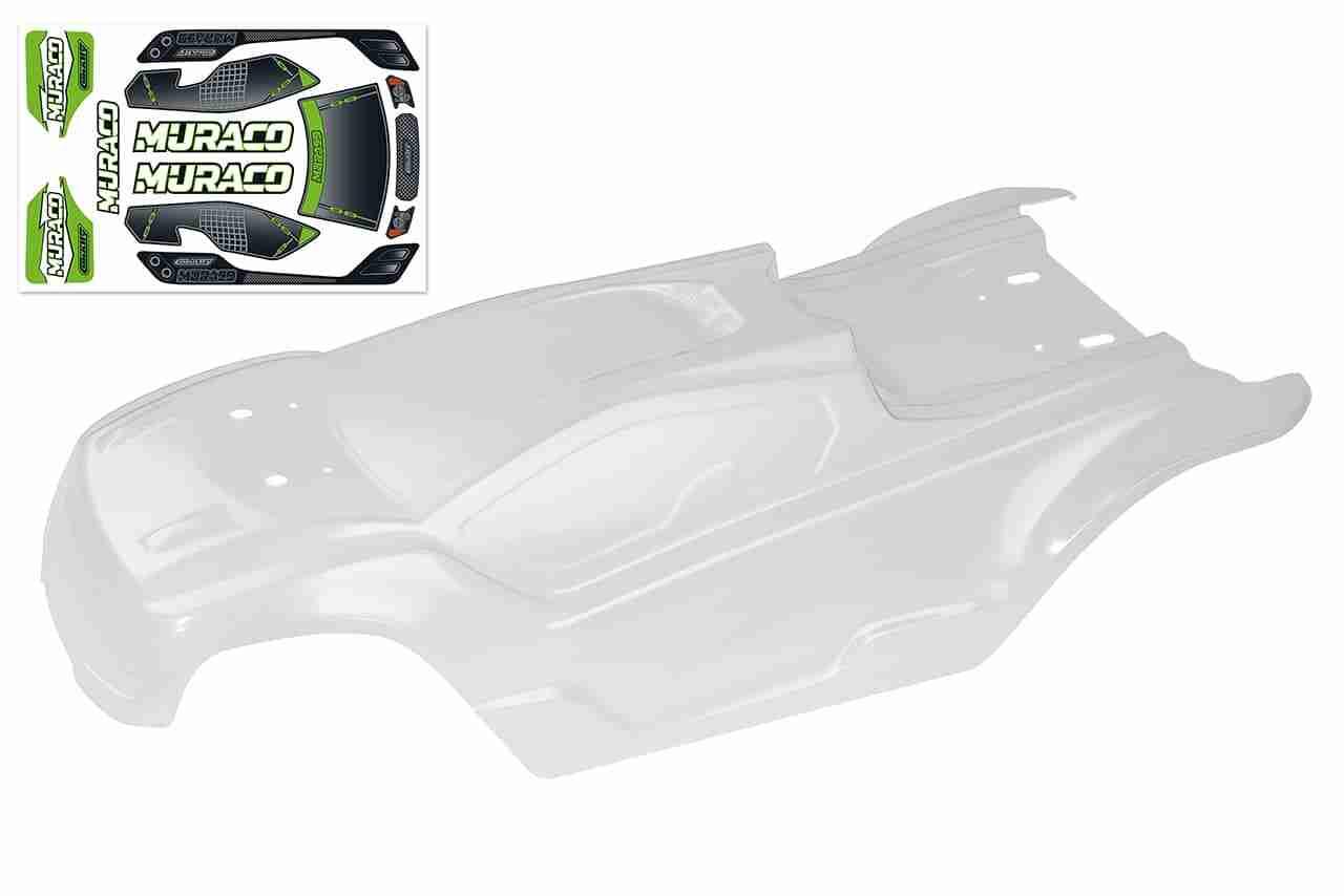 Team Corally Polycarbonate Body Muraco XP 6S Clear Cut Decals 1 Pc Team Corally Polycarbonate Body Muraco XP 6S Clear Cut Decals 1 Pc