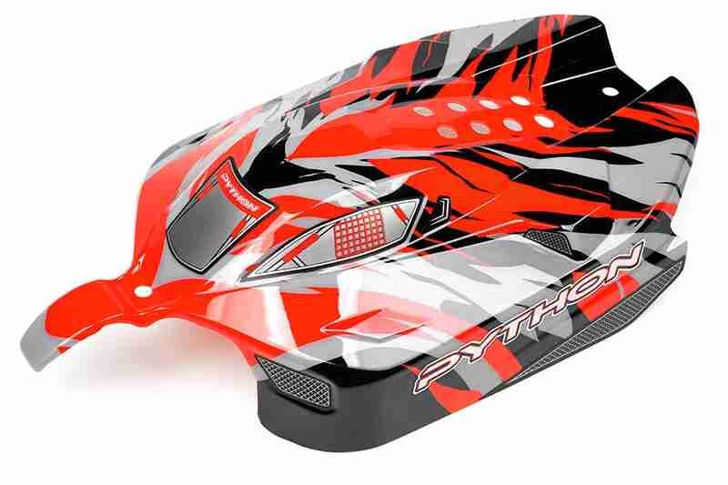 Team Corally Polycarbonate Body Python XP 6S 2020 Painted Cut 1 pc Team Corally Polycarbonate Body Python XP 6S 2020 Painted Cut 1 pc