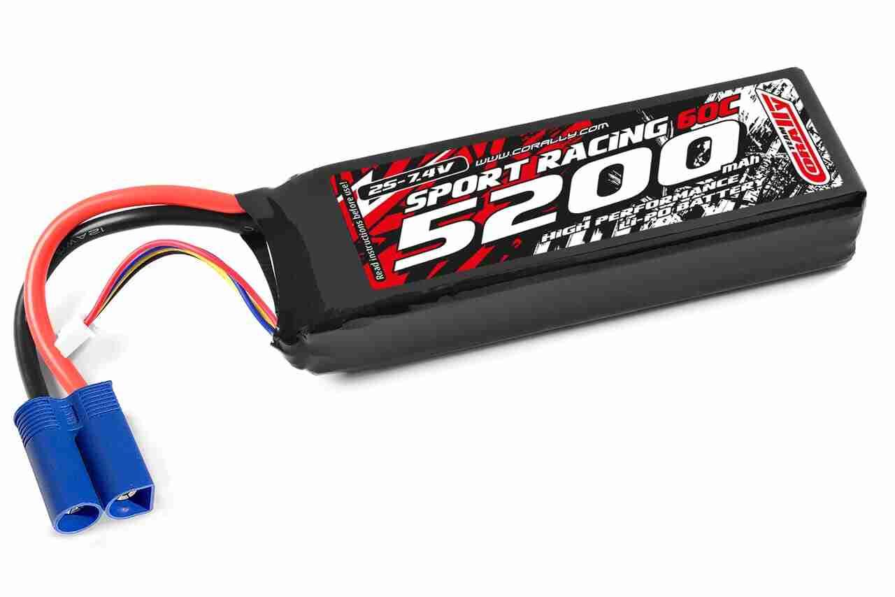 Corally Power Racing 60C 5200MAH 2S 7 Corally Power Racing 60C 5200MAH 2S 7