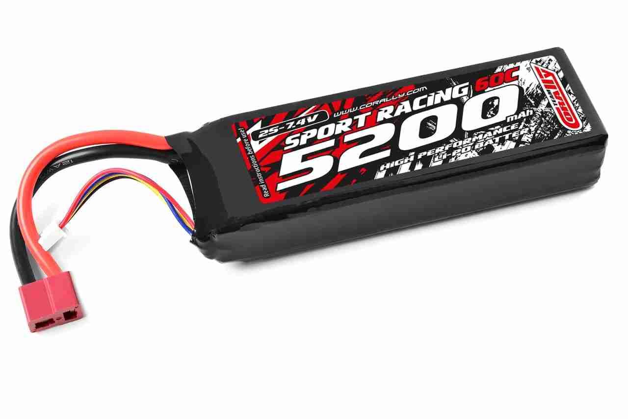 Corally Power Racing 60C 5200MAH 2S 7 Corally Power Racing 60C 5200MAH 2S 7