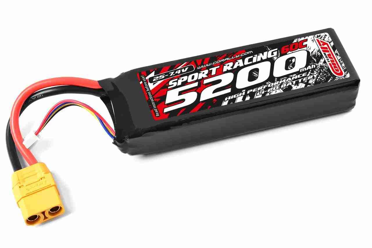 Corally Power Racing 60C 5200MAH 2S 7 Corally Power Racing 60C 5200MAH 2S 7