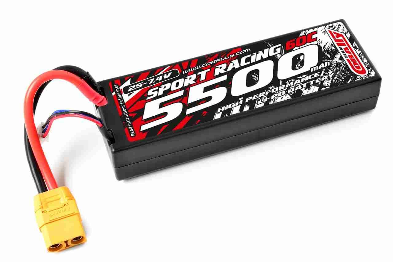 Team Corally Power Racing 60C 5500Mah 2S 7 Team Corally Power Racing 60C 5500Mah 2S 7