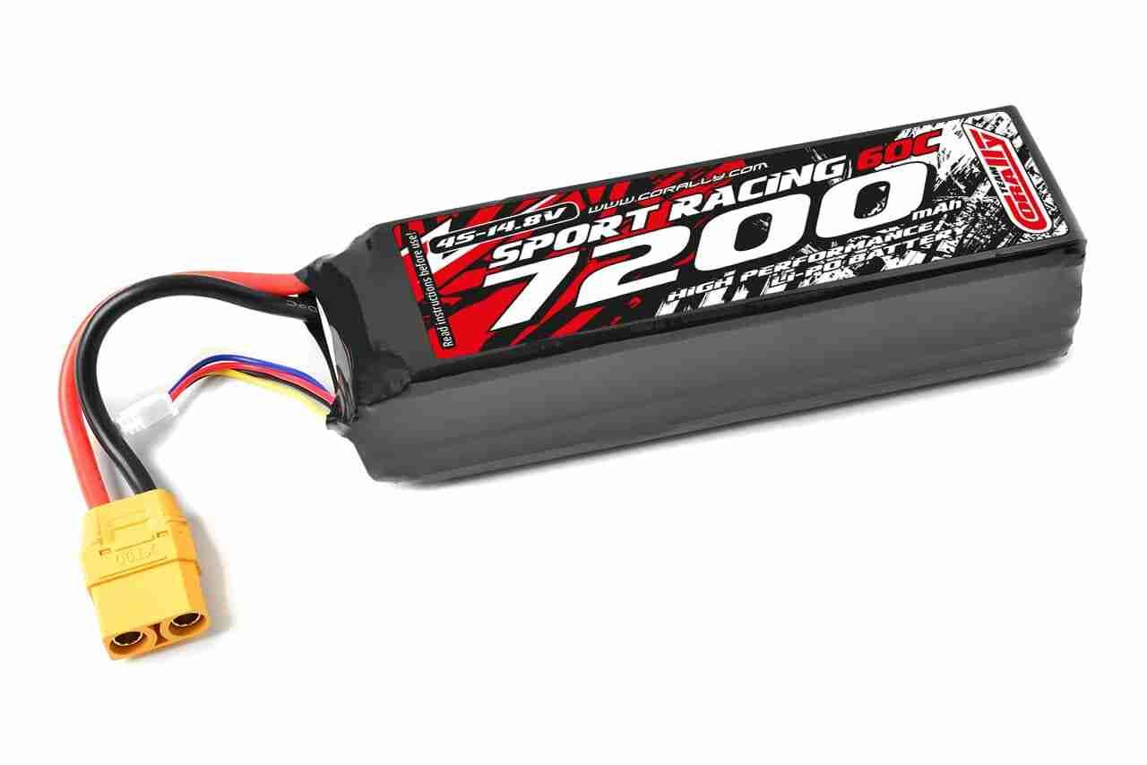 Corally Power Racing 60C 7200Mah 4S 14 Corally Power Racing 60C 7200Mah 4S 14