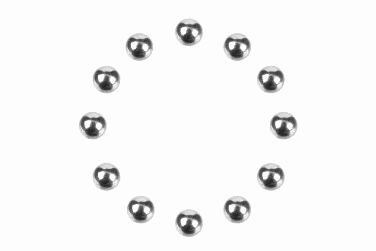 Team Corally Precision Diff. Balls 1/8 Chrome 12 pcs Team Corally Precision Diff. Balls 1/8 Chrome 12 pcs