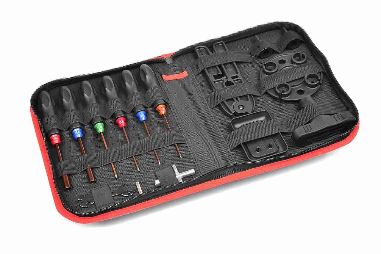 Team Corally RC Car Tool Set Incl. Tool Bag 16 pcs Tools Team Corally RC Car Tool Set Incl. Tool Bag 16 pcs Tools