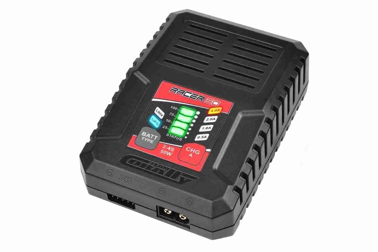 Team Corally Racer 50 AC Charger 2-4S Li-po 50W EURO Version Team Corally Racer 50 AC Charger 2-4S Li-po 50W EURO Version