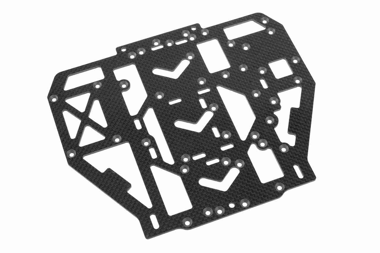 Team Corally Radio Plate SSX-8X 3K Carbon 1 Pc Team Corally Radio Plate SSX-8X 3K Carbon 1 Pc