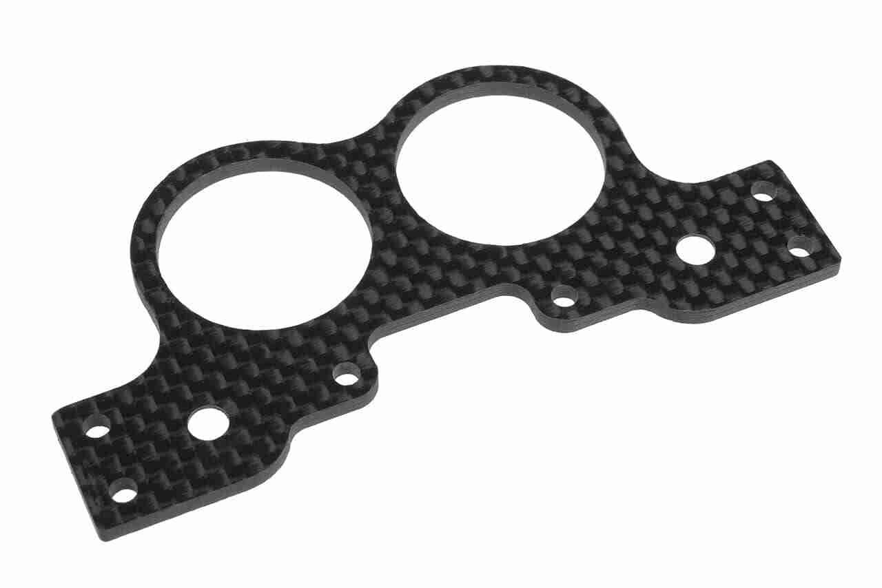 Team Corally Rear Bulkhead Stiffener Plate SSX-8R 3K Carbon 1 Pc Team Corally Rear Bulkhead Stiffener Plate SSX-8R 3K Carbon 1 Pc