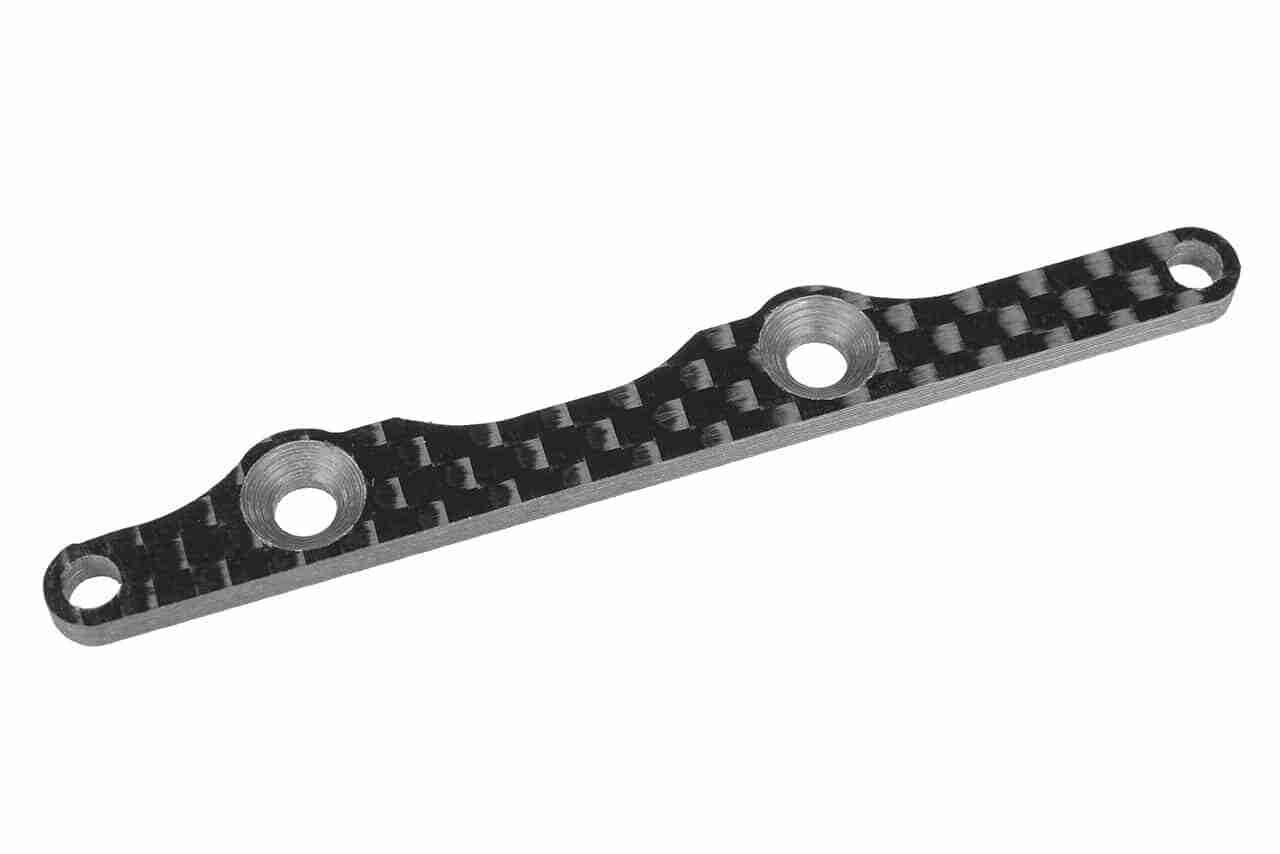 Team Corally Rear Wing Bulkhead Plate FSX-10 Carbon 2.5mm Team Corally Rear Wing Bulkhead Plate FSX-10 Carbon 2.5mm