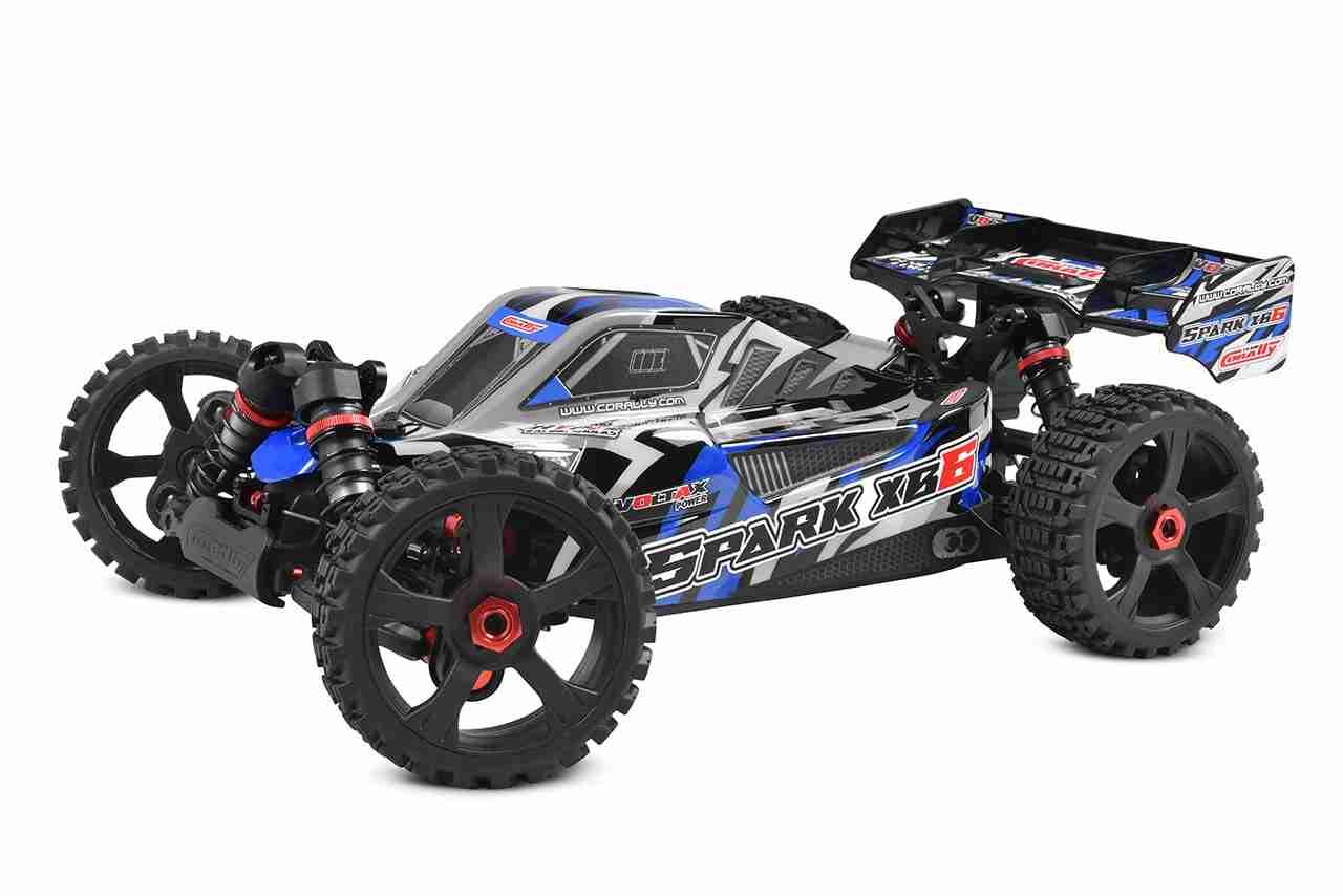 Team Corally SPARK XB-6 RTR Blue Brushless Power 6S No Battery No Charger Team Corally SPARK XB-6 RTR Blue Brushless Power 6S No Battery No Charger