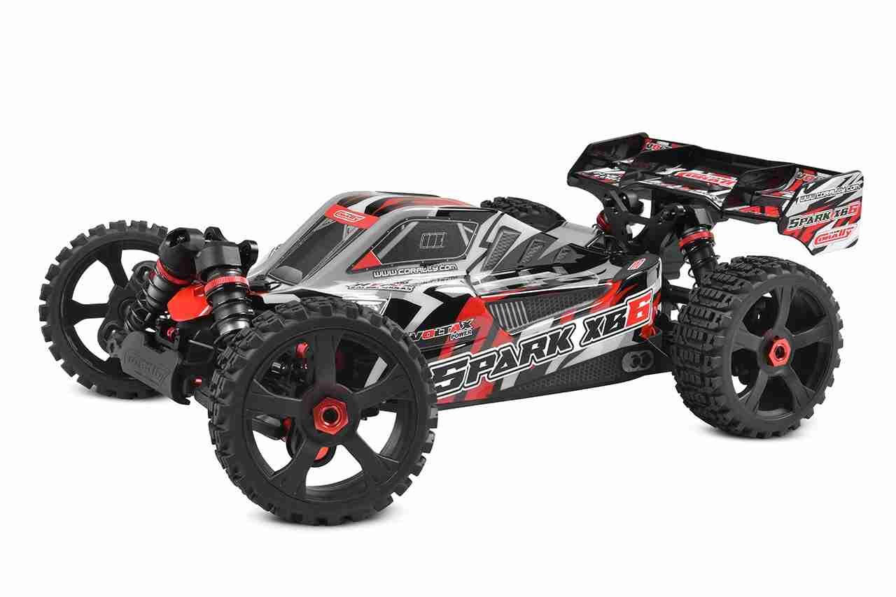 Team Corally SPARK XB-6 RTR Red Brushless Power 6S No Battery No Charger Team Corally SPARK XB-6 RTR Red Brushless Power 6S No Battery No Charger