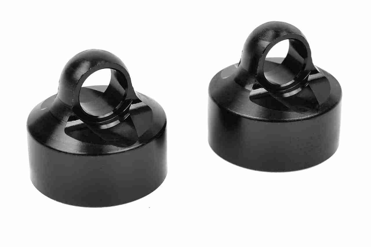 Team Corally Shock Cap Aluminum Hard Anodised Black 2 Pcs Team Corally Shock Cap Aluminum Hard Anodised Black 2 Pcs