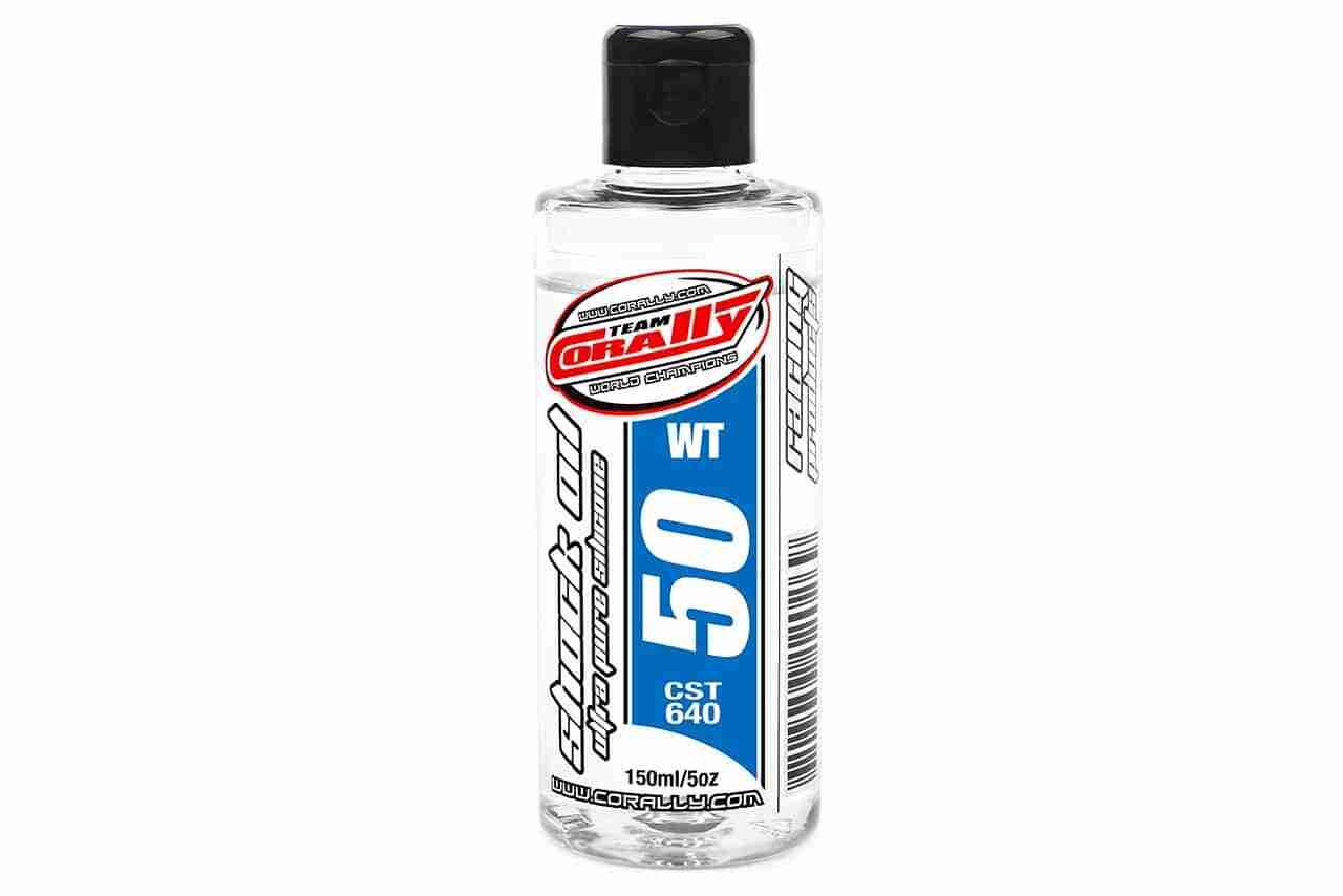 Team Corally Shock Oil Ultra Pure Silicone 50 WT 150ml Team Corally Shock Oil Ultra Pure Silicone 50 WT 150ml