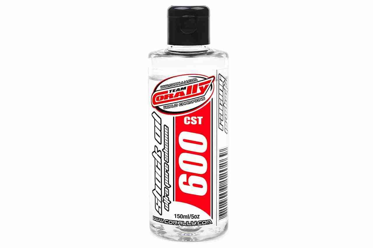 Team Corally Shock Oil Ultra Pure Silicone 600 CPS 150ml Team Corally Shock Oil Ultra Pure Silicone 600 CPS 150ml