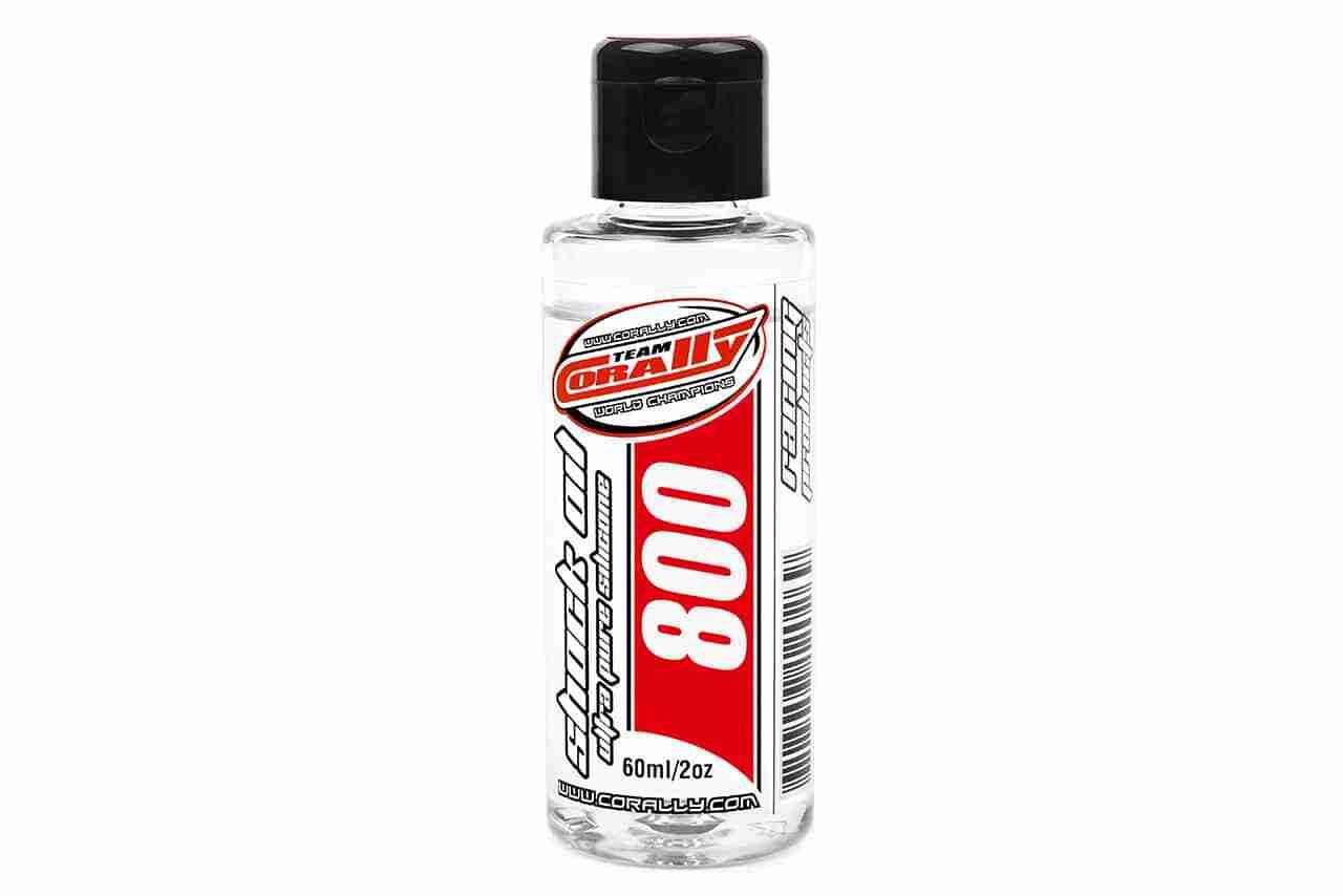 Team Corally Shock Oil Ultra Pure Silicone 800 CPS 60ml / 2oz Team Corally Shock Oil Ultra Pure Silicone 800 CPS 60ml / 2oz