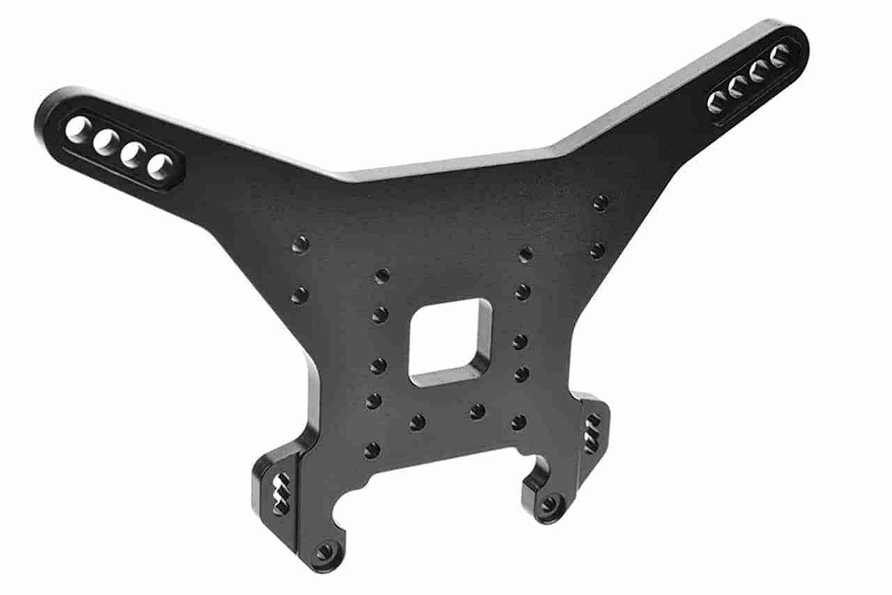 Team Corally Shock Tower MT-SWB Rear Aluminum 5mm Black 1 Pc Team Corally Shock Tower MT-SWB Rear Aluminum 5mm Black 1 Pc