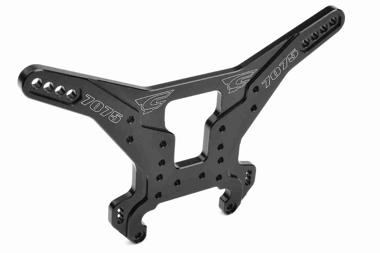 Team Corally Shock Tower Xtreme MTS Rear Aluminum 7075 5mm Hard Anodised Black Made In Italy Team Corally Shock Tower Xtreme MTS Rear Aluminum 7075 5mm Hard Anodised Black Made In Italy
